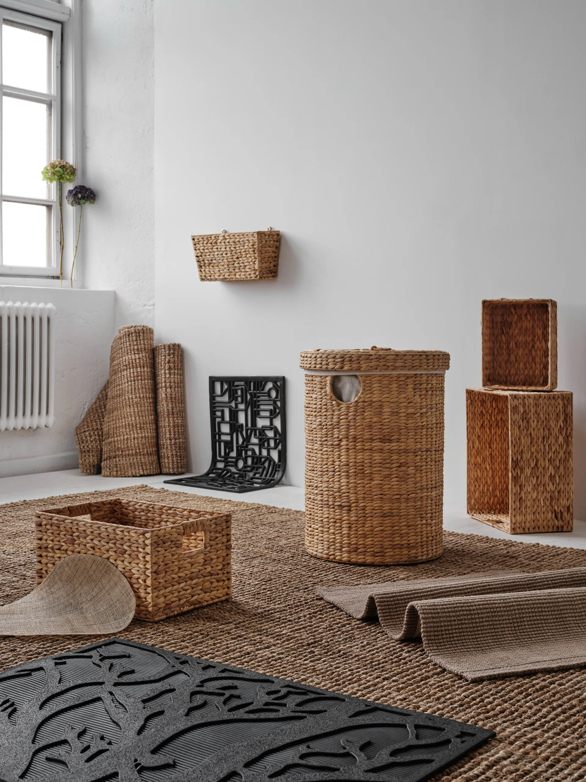 Lily oppbevaringskurv small 3 deler, Natural Dixie