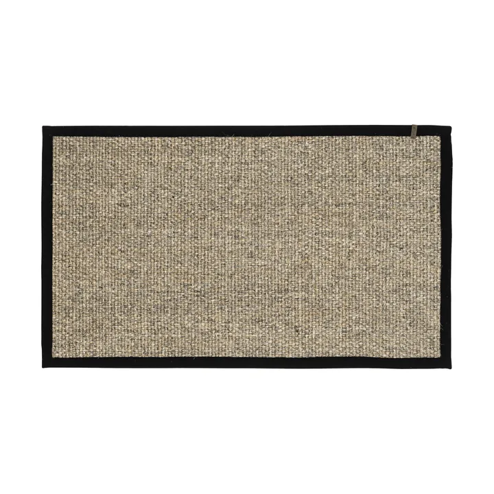 Wilma dørmatte med kant - Natural, 70x120 cm - Dixie