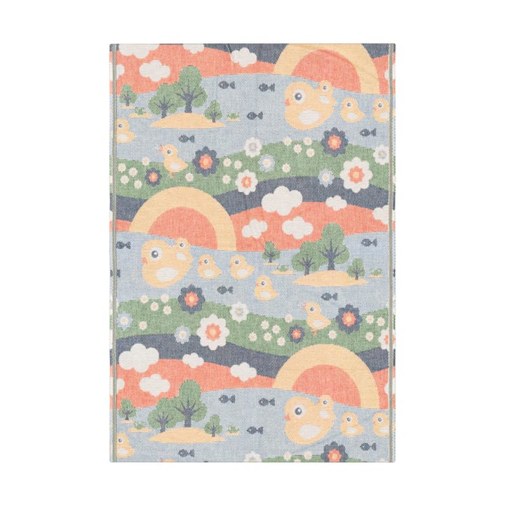 Ankdalen babypledd 72x105 cm - Multi - Ekelund Linneväveri