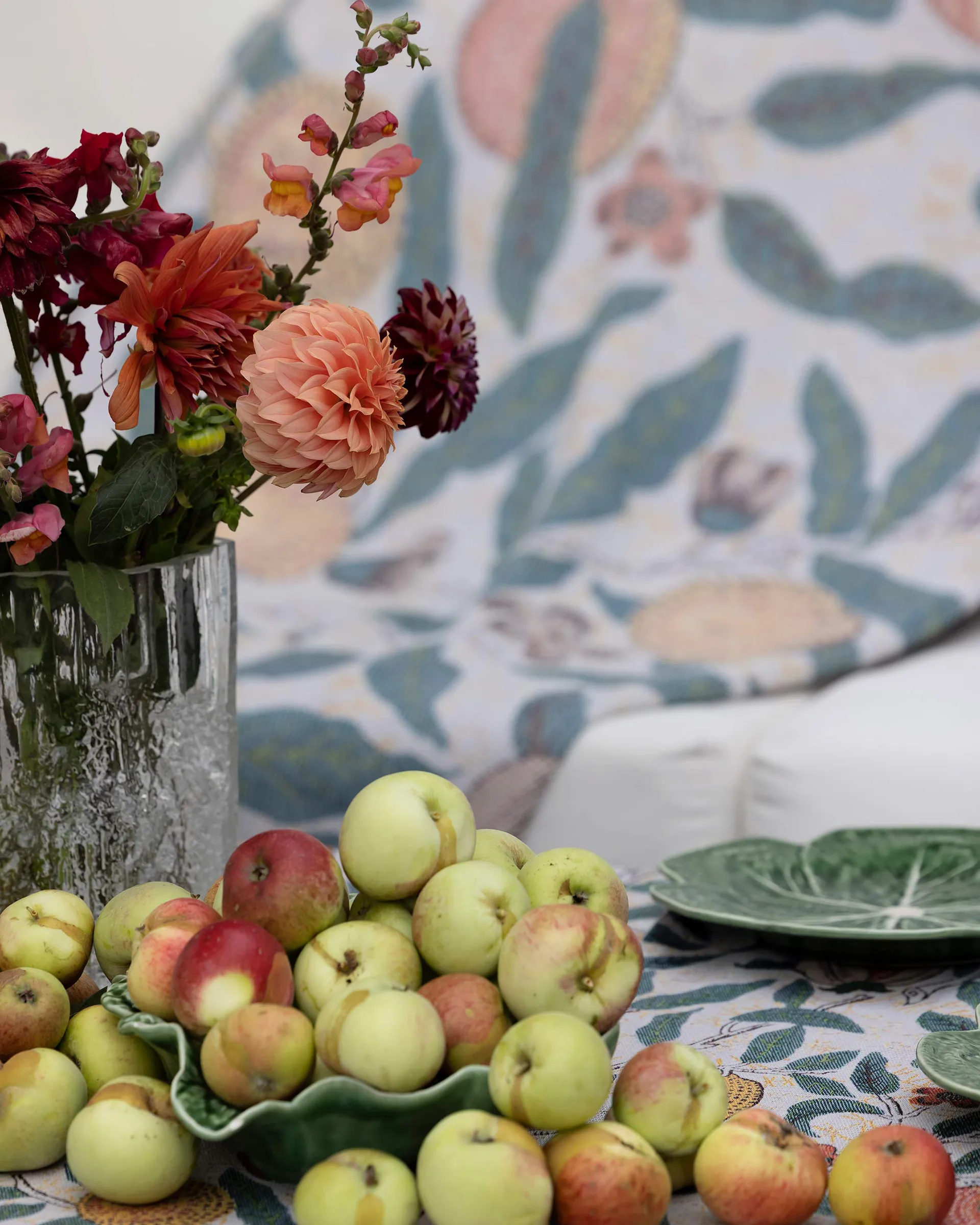 Fruit tøyserviett 35x35 cm, Multi Ekelund Linneväveri