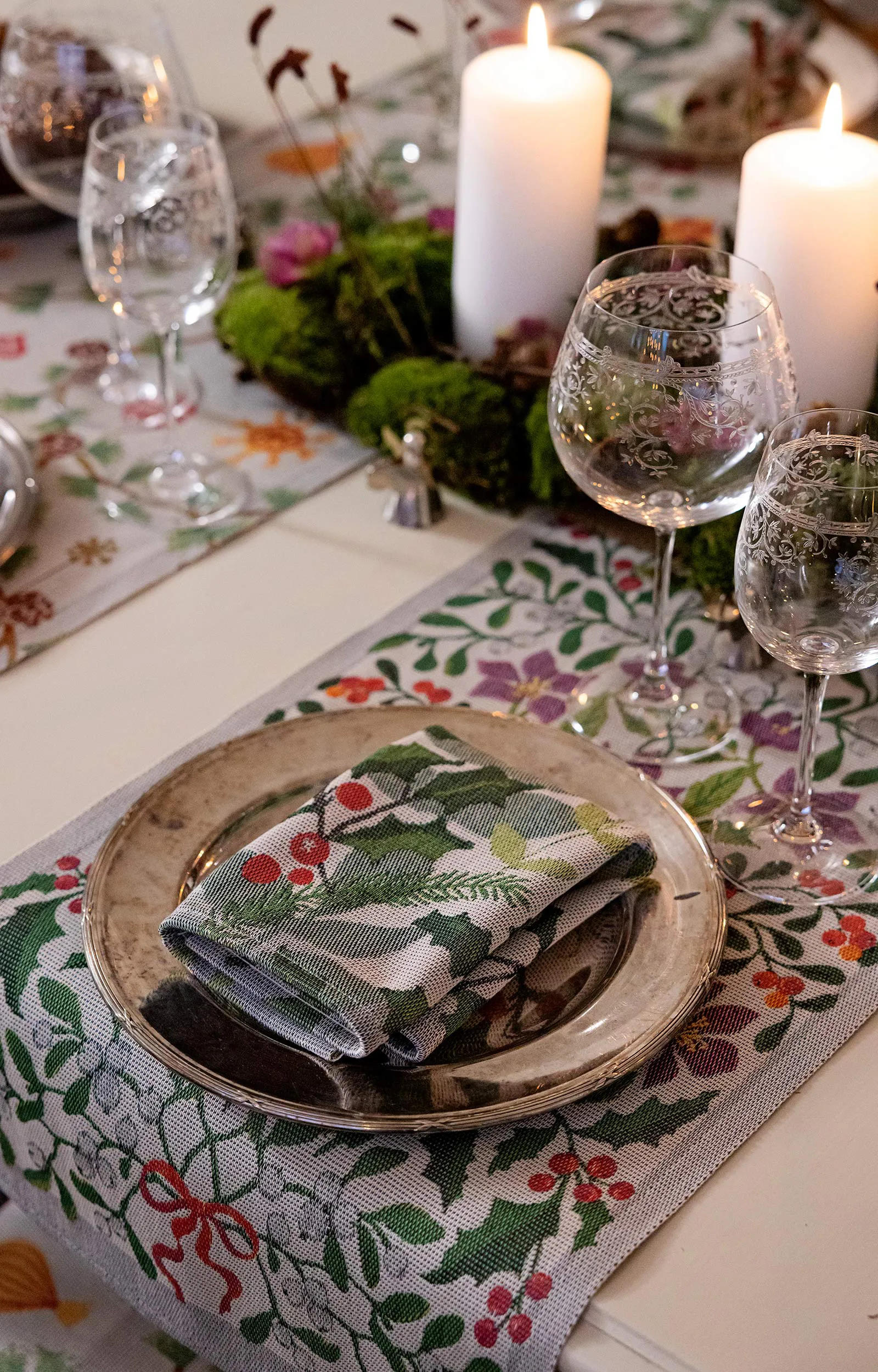 Ny Ankomst babyteppe 70x75 cm, Multi Ekelund Linneväveri