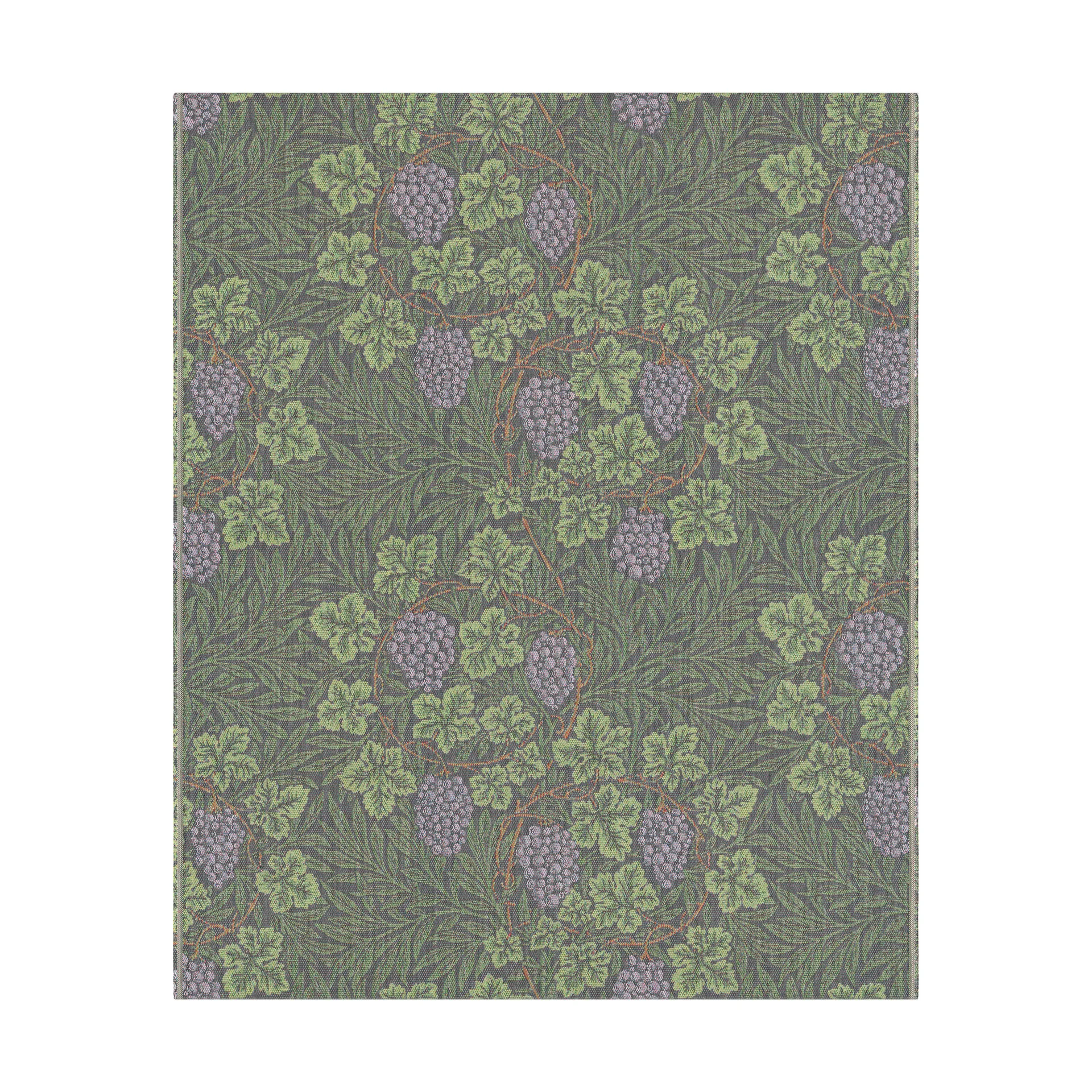 Vine pledd 140x170 cm, Grønn Ekelund Linneväveri