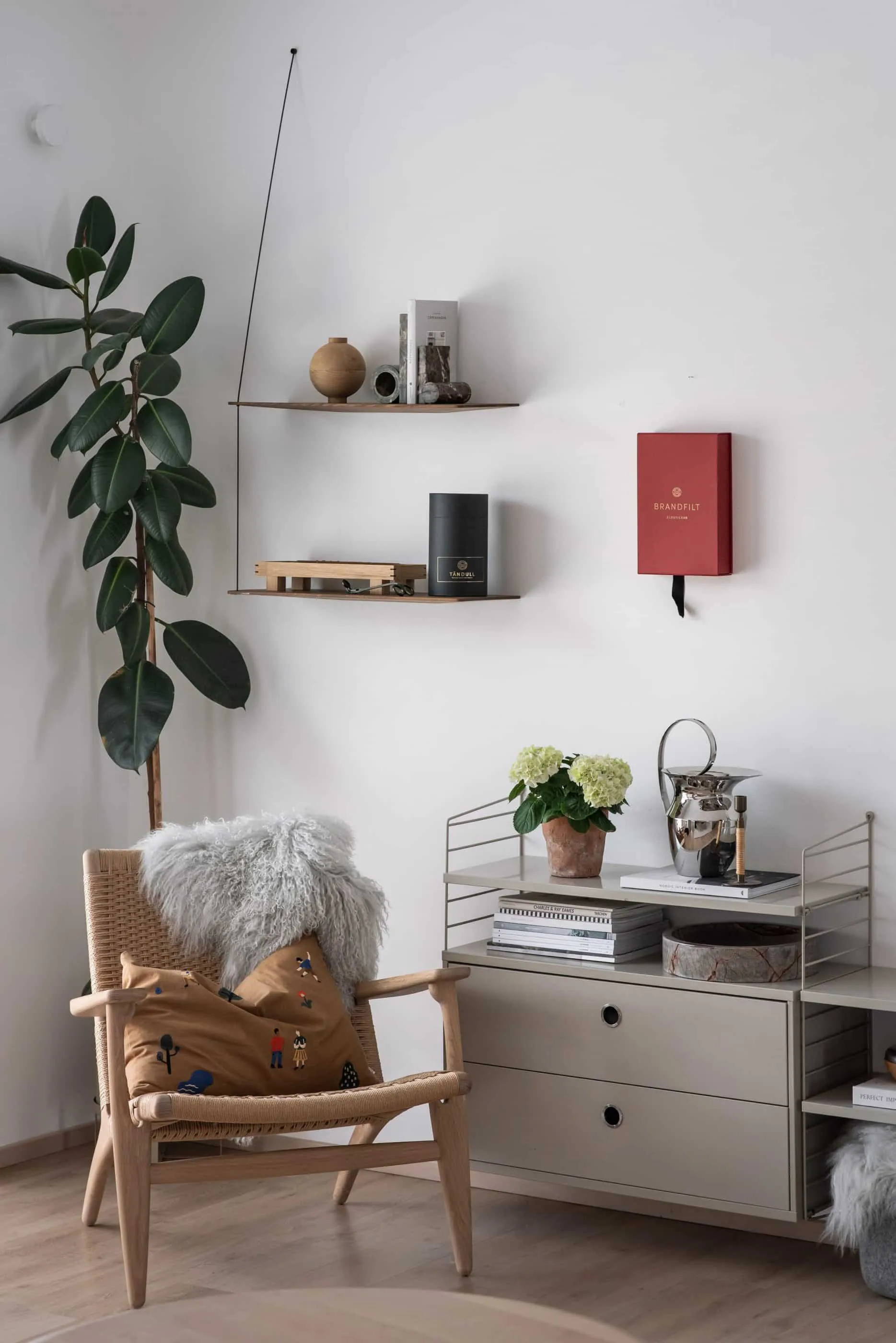 Eldstickan brannteppe 180x120 cm, Rød Eldstickan