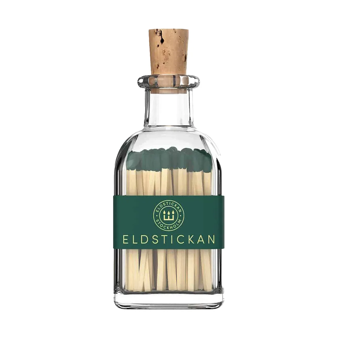 Lilla Eldstickan fyrstikkeske, 60 fyrstikker, Liten juletre Eldstickan