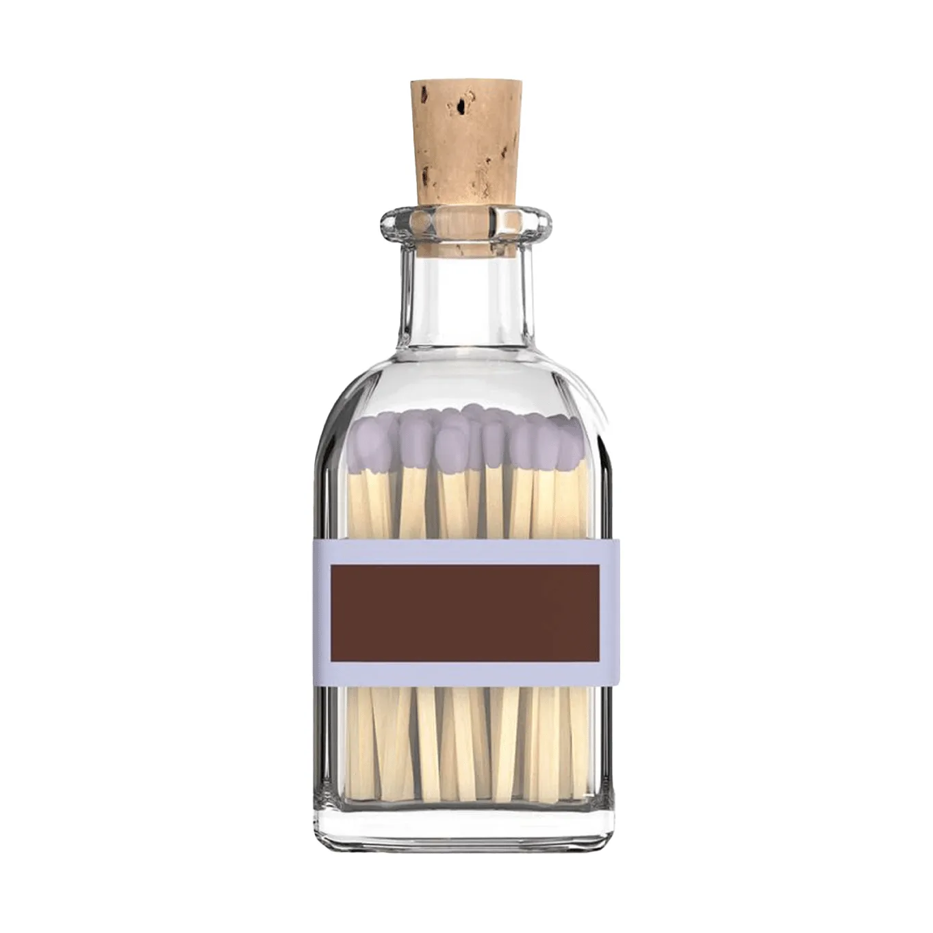 Lilla Eldstickan fyrstikkeske, 60 fyrstikker, Liten lavendel Eldstickan