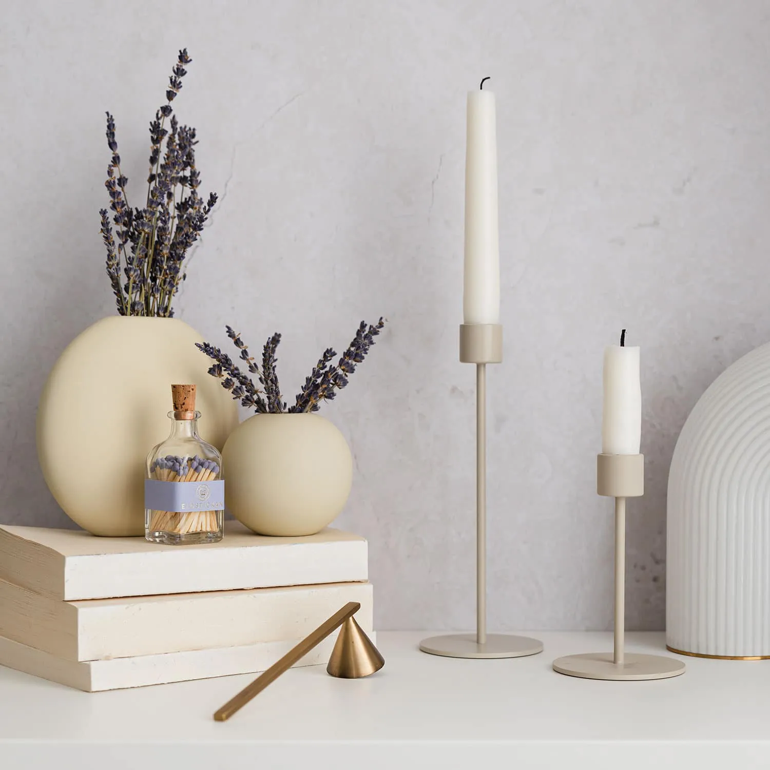 Lilla Eldstickan fyrstikkeske, 60 fyrstikker, Liten lavendel Eldstickan