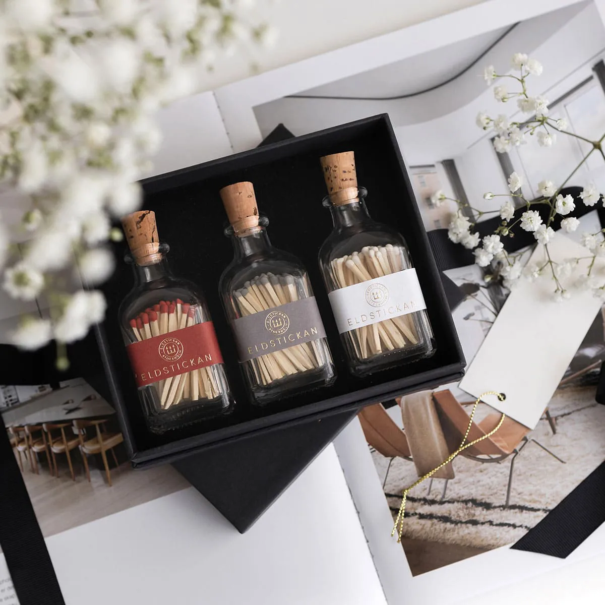 Lilla Eldstickan gaveeske, 3 deler, Gave Eldstickan