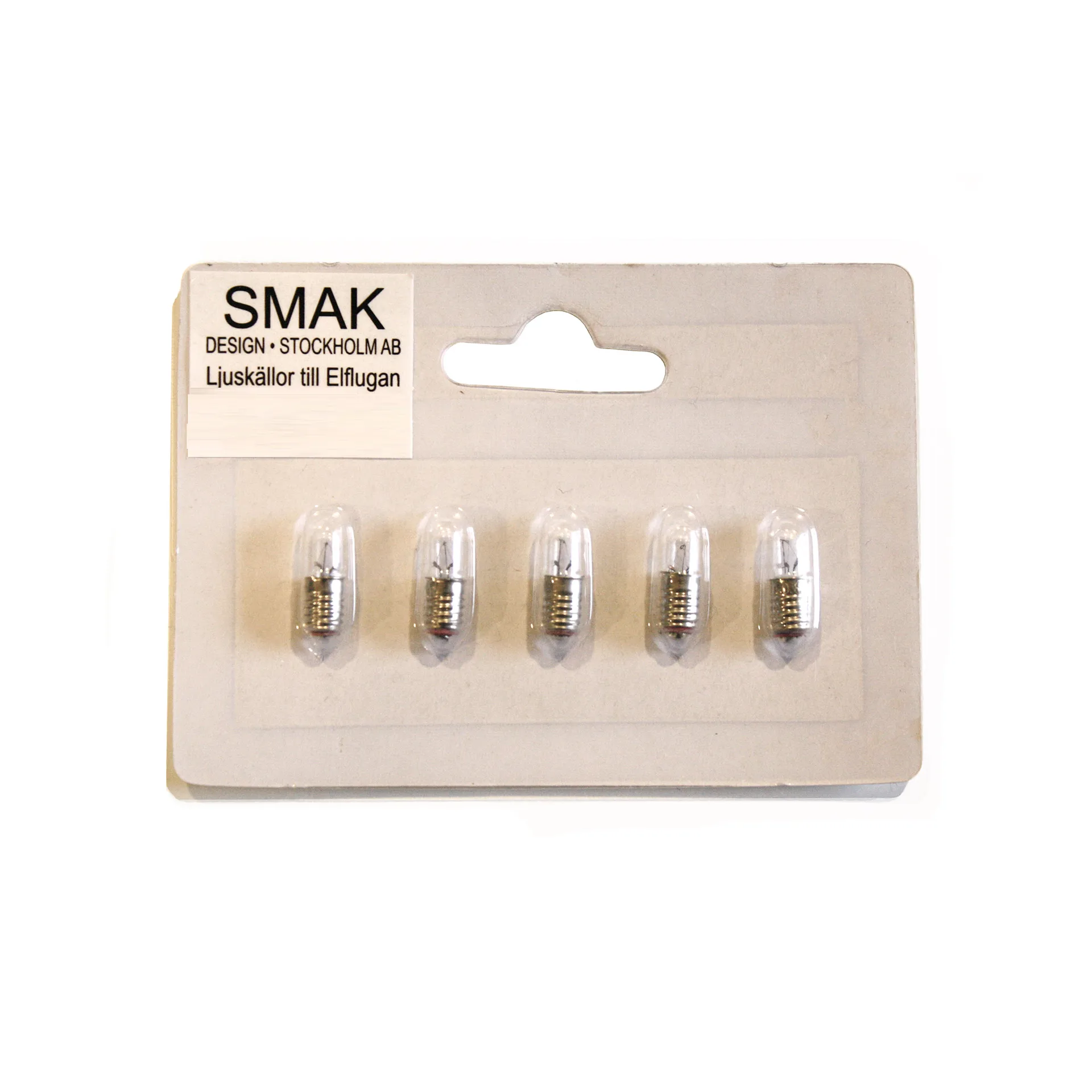 Elflugan Grande ekstrapærer, 5-pakk. Elflugan