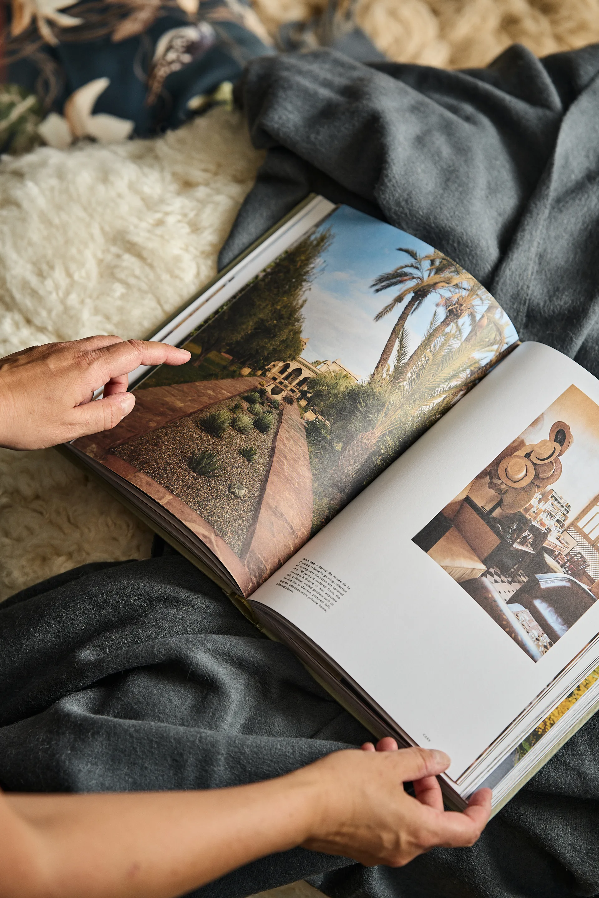 Elvang Classic pledd, Grey-blue Elvang Denmark