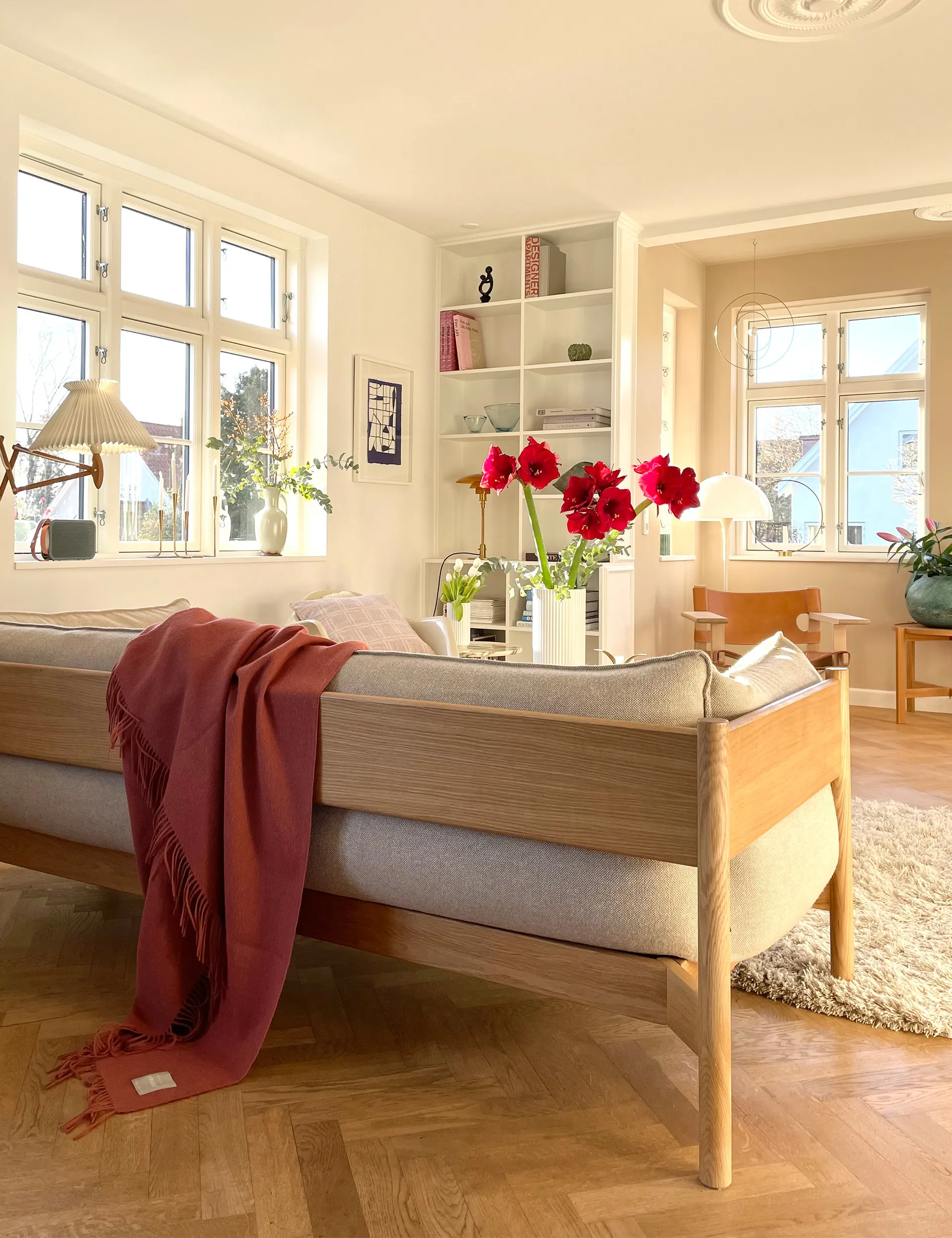 Elvang Classic pledd, Rusty red Elvang Denmark