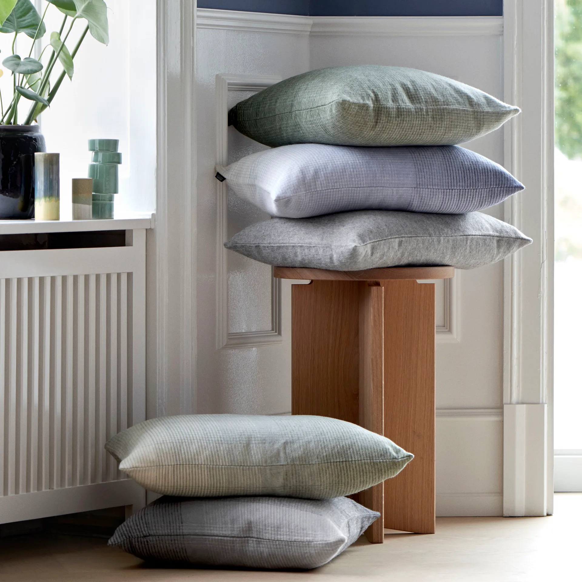 Elvang Classic putetrekk 50x50 cm, lysegrå Elvang Denmark