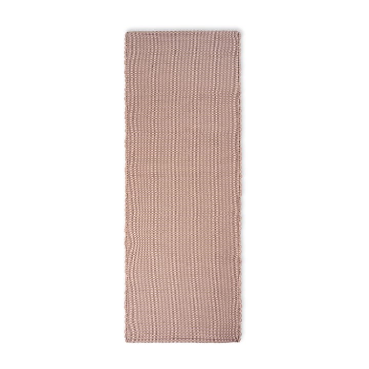 Hazelnut teppe 60 x 180 cm - Light rose - Elvang Denmark