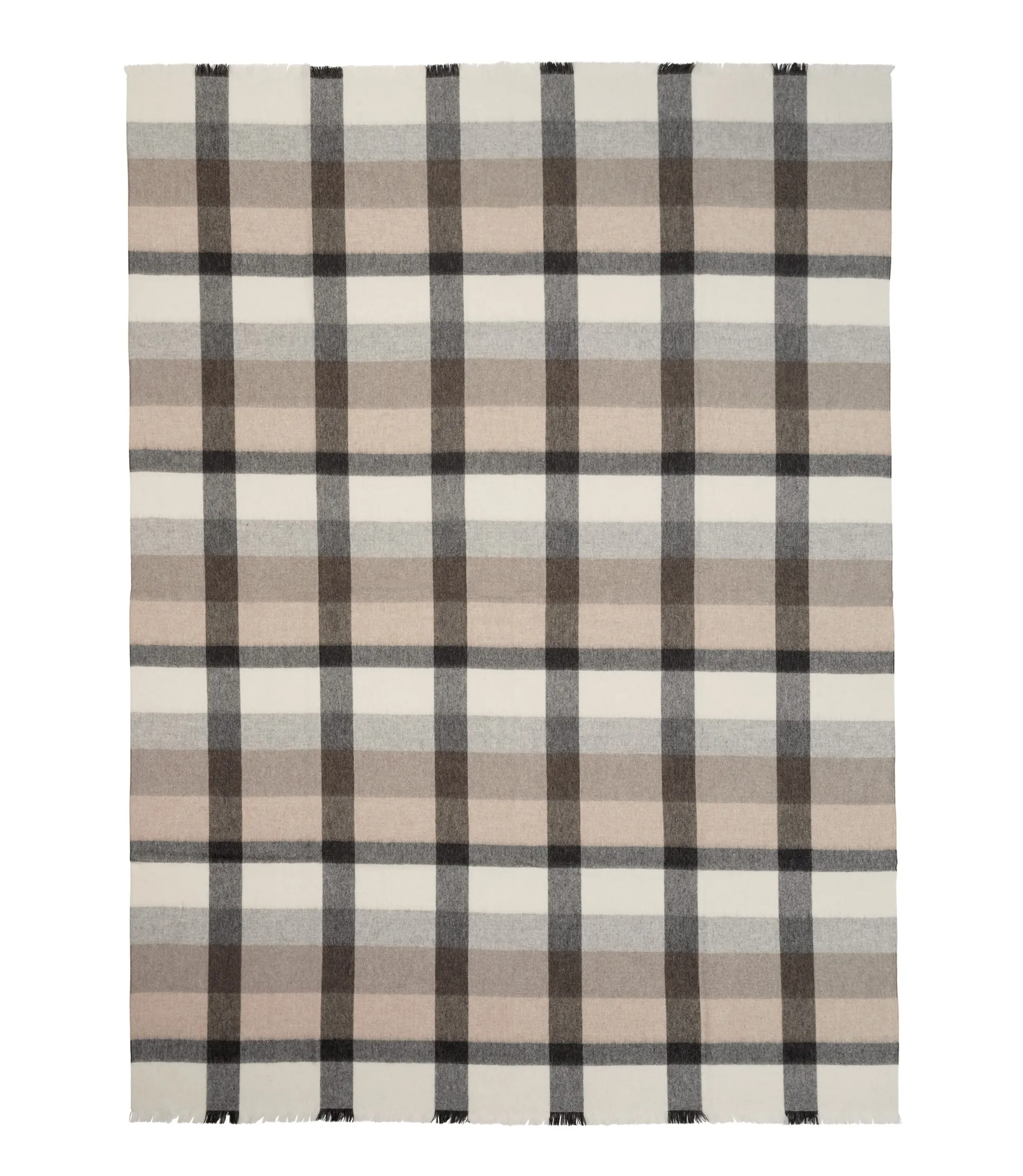 Intersection pledd 130x190 cm, Camel-grey Elvang Denmark
