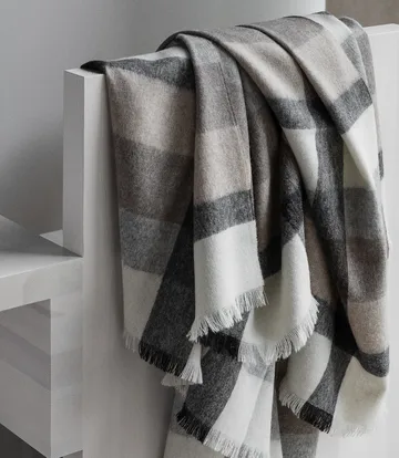 Intersection pledd 130x190 cm - Camel-grey - Elvang Denmark