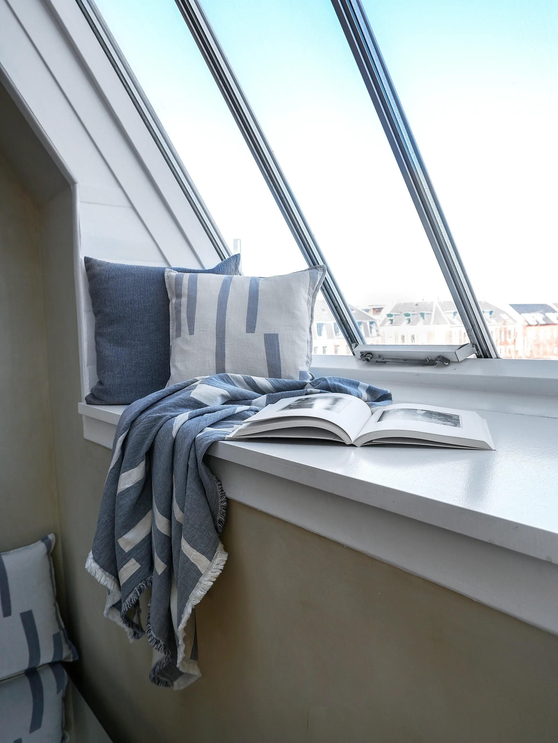 Lyme Grass pledd 130 x 180 cm, Blue Elvang Denmark