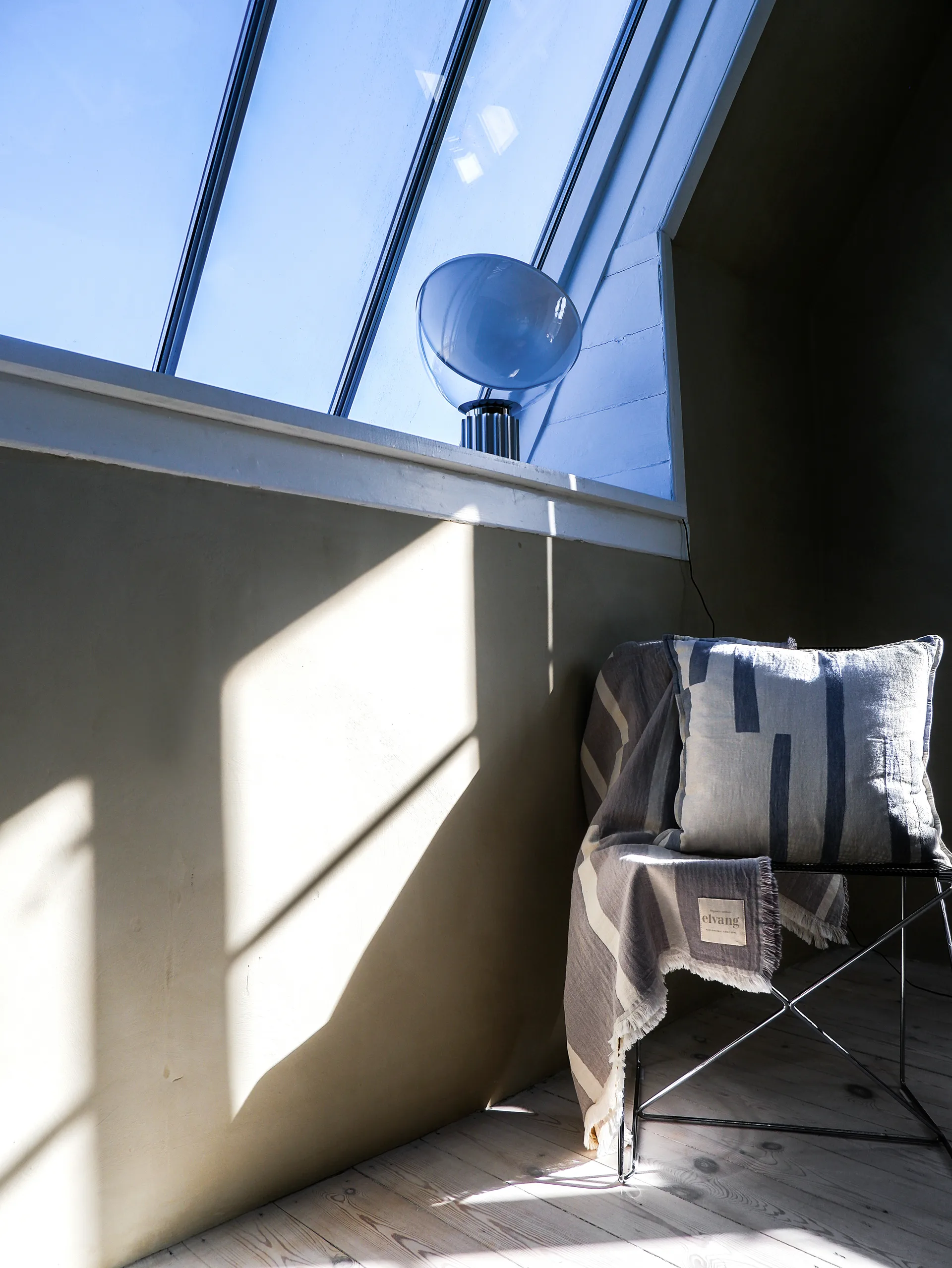 Lyme Grass putetrekk 50 x 50 cm, Grey Elvang Denmark