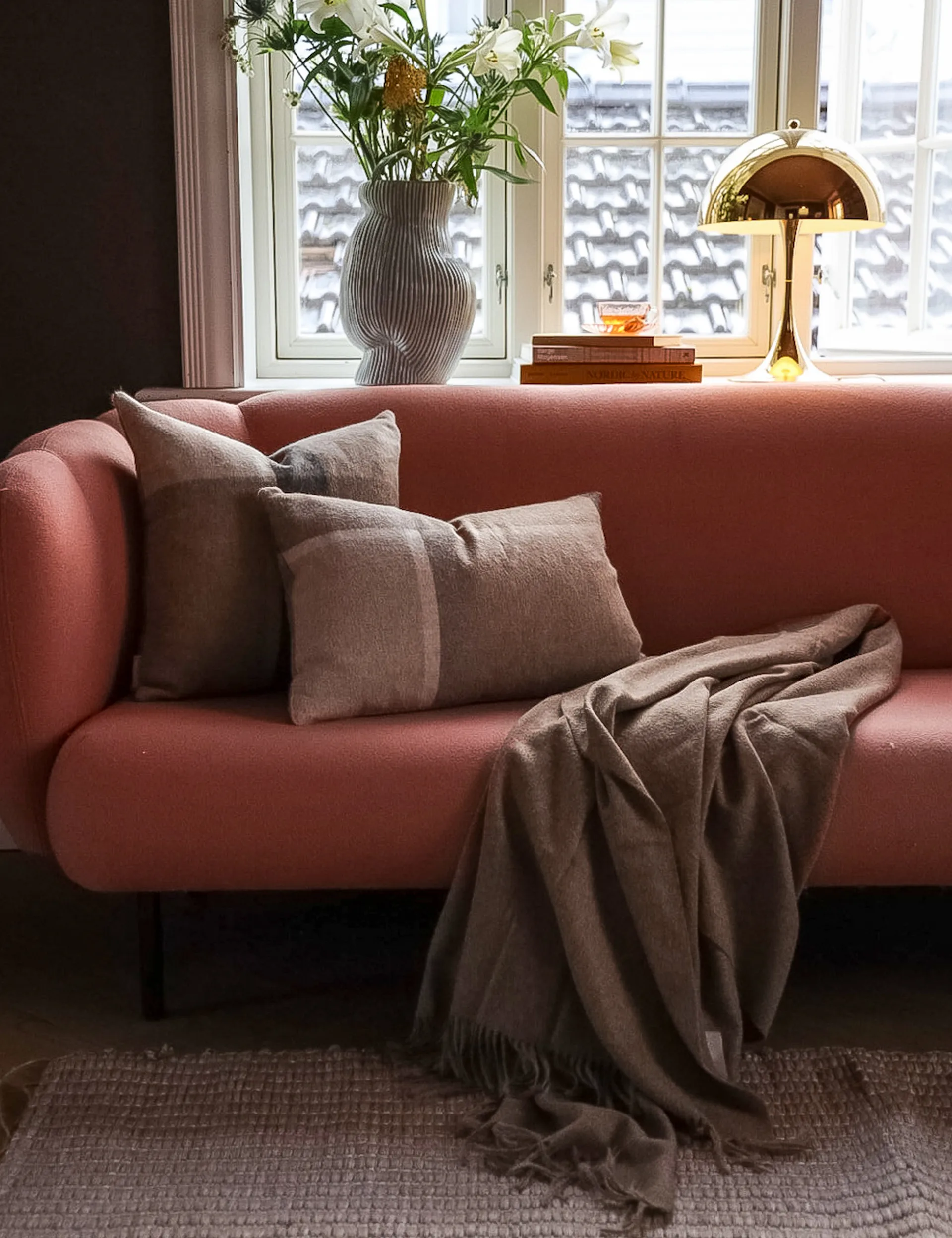 Manhattan putetrekk 40 x 60 cm, Beige Elvang Denmark