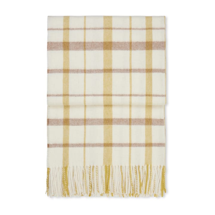 Tweed pledd 130 x 200 cm - Light yellow - Elvang Denmark