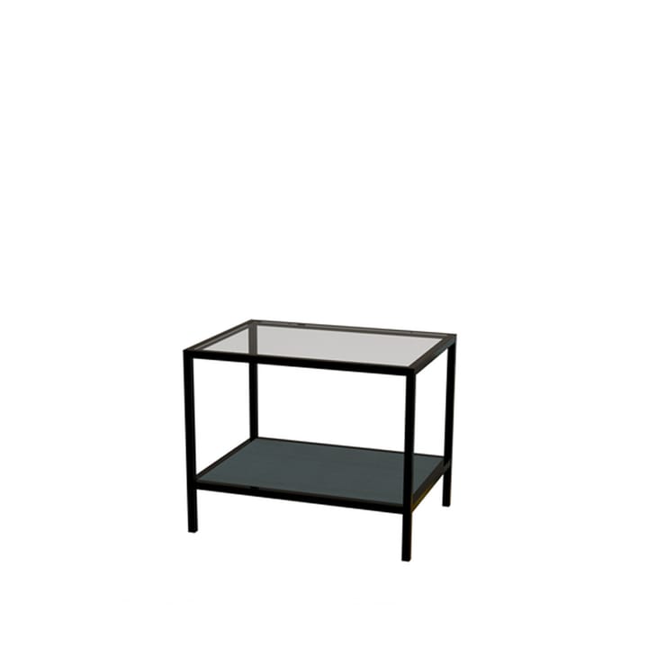 2000 Metall lampbord - svart, 1 glassplate - Englesson