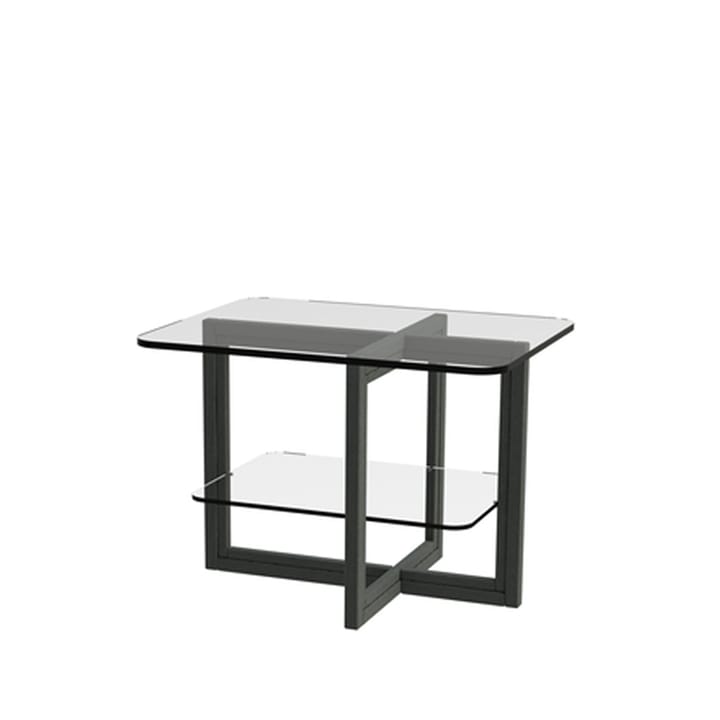 Brutus lampebord - glass, mørkbeiset eik - Englesson