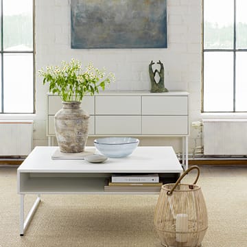 Cube sofabord - white, 120x60 cm - Englesson