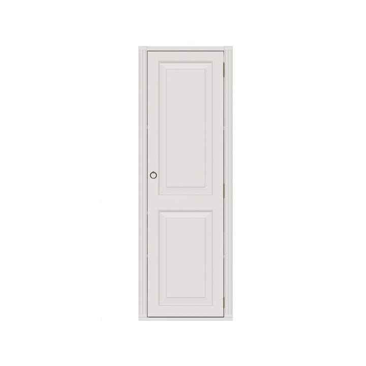 Stockholm modulgarderobe whitewash høy - 1-seksjon, 1 dør høyre - Englesson