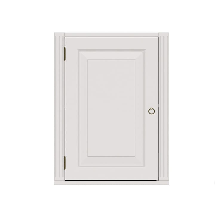 Stockholm modulgarderobe whitewash skjenk - 1-seksjon, 1 dør venstre - Englesson