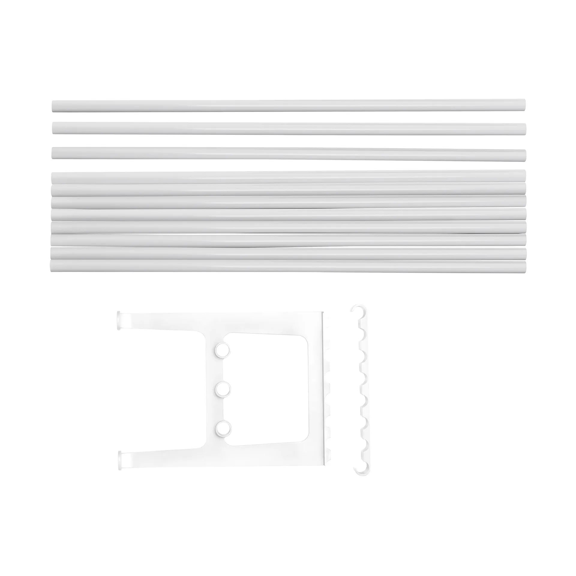 Nostalgi benk påbygging 100 cm, Hvit Essem Design