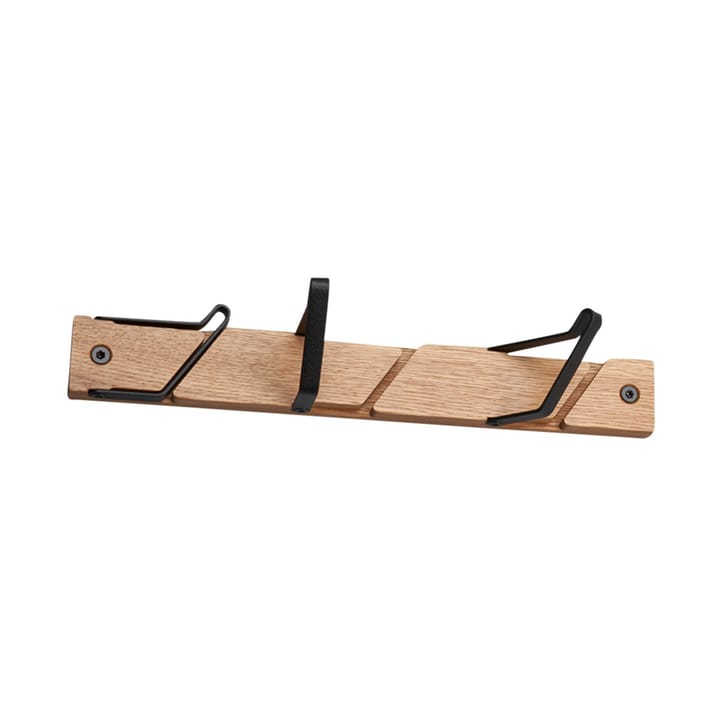 Tamburin kroklist 31,5 cm - Eik-svart - Essem Design