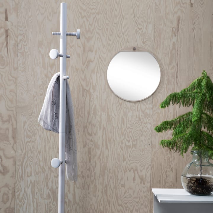 Tillbakablick rundt speil, bjørk Essem Design