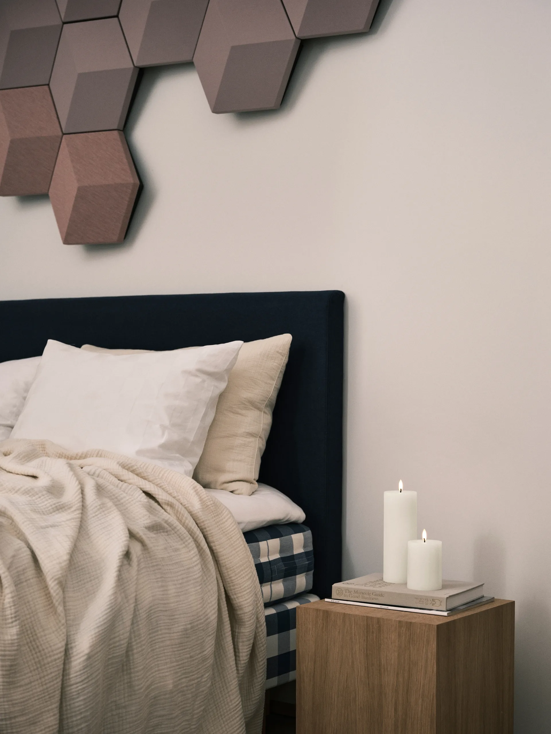 ester & erik blokklys LED, 06 Ivory, 20 cm ester & erik