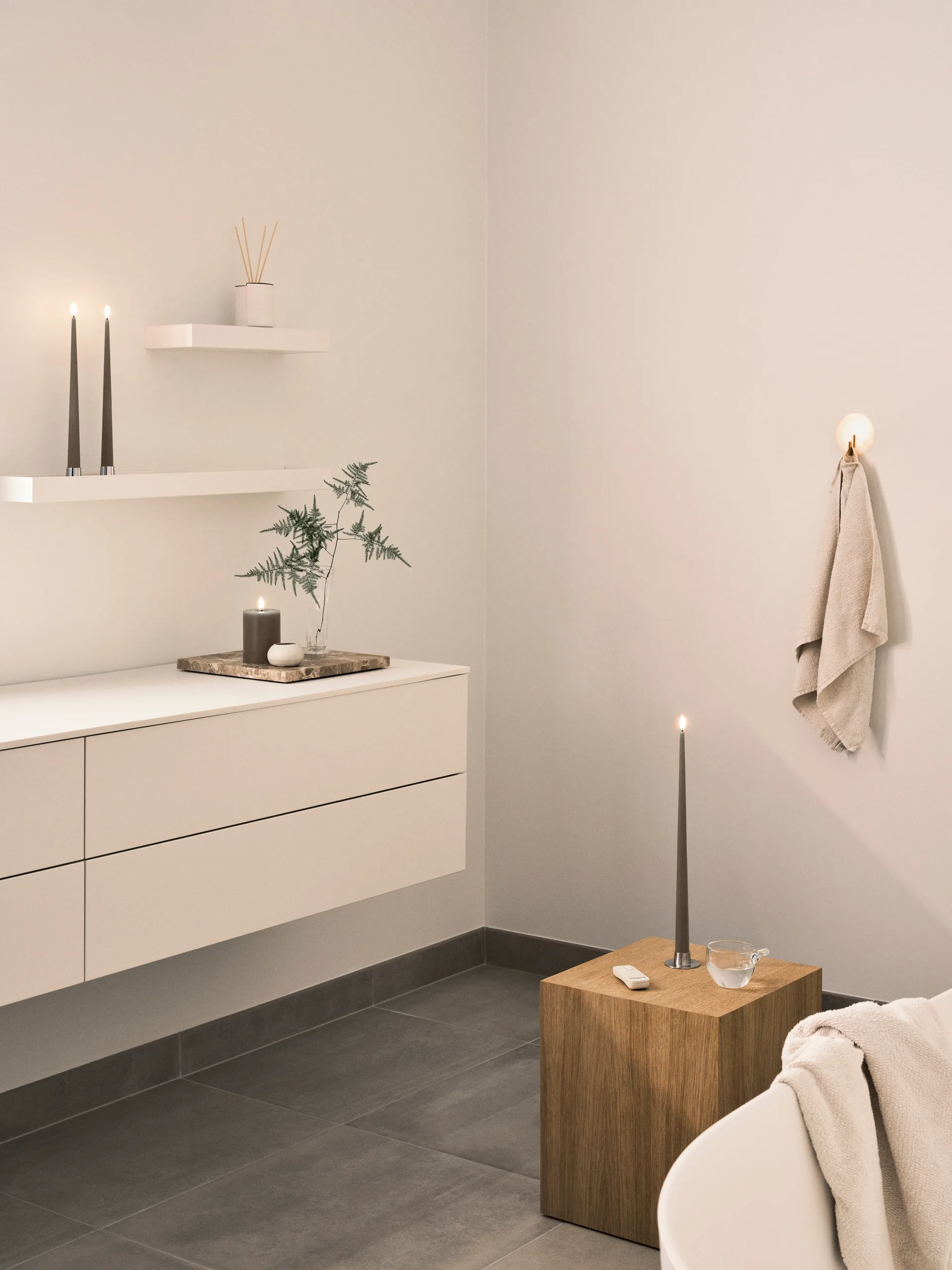 ester & erik blokklys LED, 77 Caviar, 10 cm ester & erik