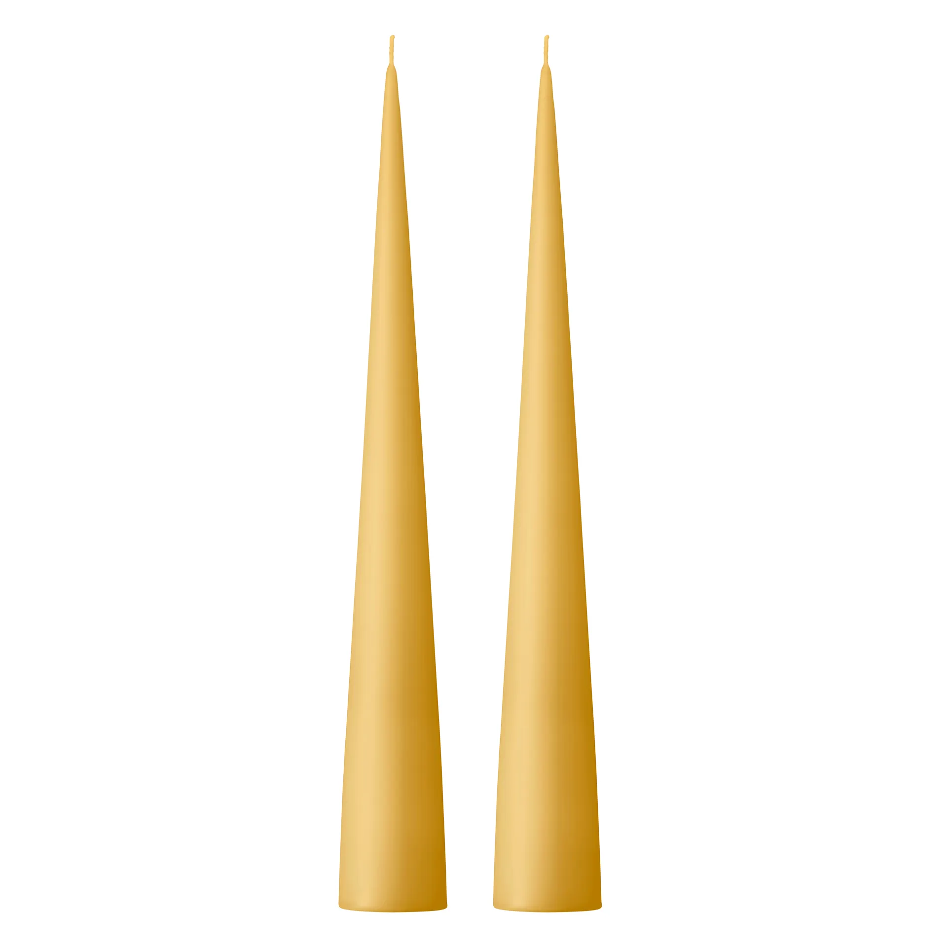 ester & erik kjeglelys 37 cm 2-stk. matt, Beige 14/2 ester & erik