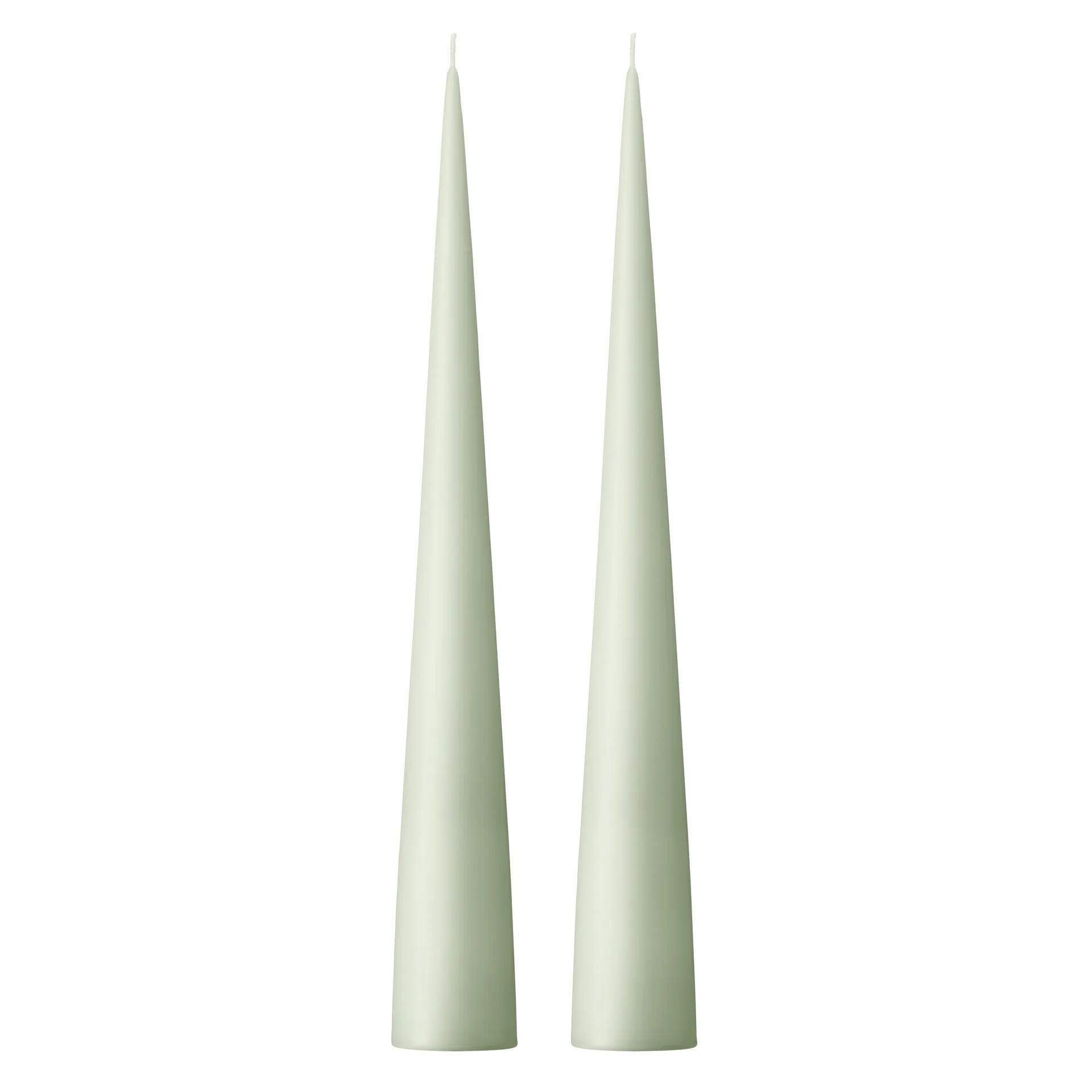 ester & erik kjeglelys 37 cm 2-stk. matt, Water mint 03 ester & erik