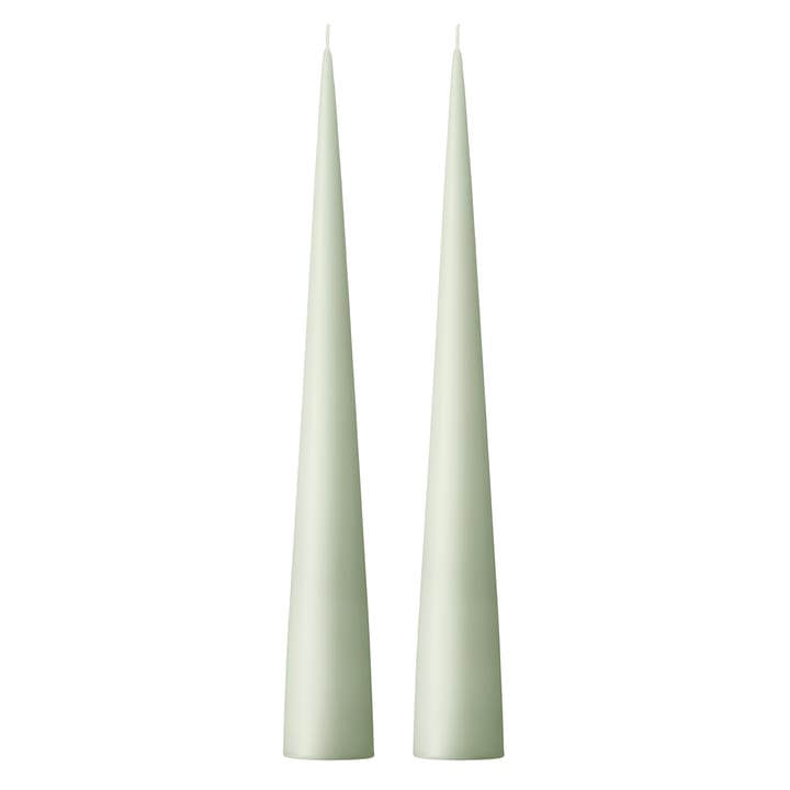 ester & erik kjeglelys 37 cm 2-stk. matt - Water mint 03 - Ester & erik