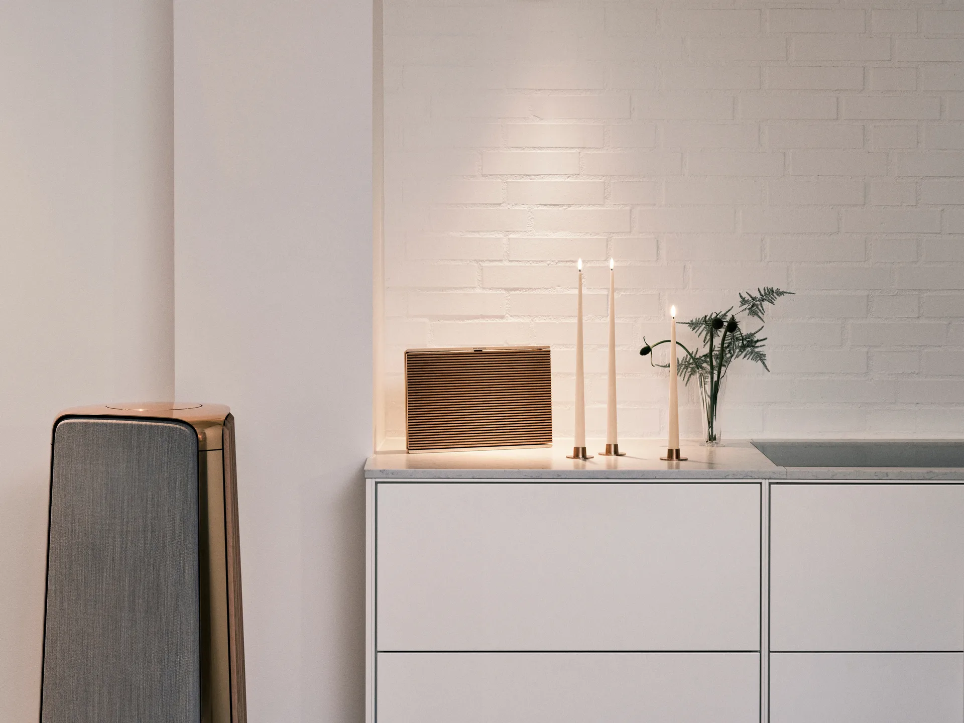 ester & erik kronelys LED 2-pk, 11 Ice Latte , 30 cm ester & erik