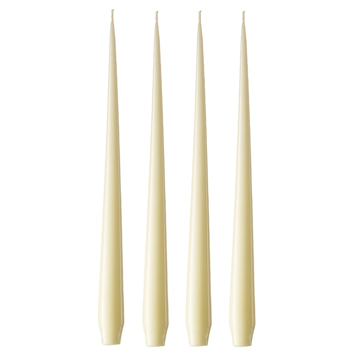 ester & erik lys 4-stk. lakket - Buttermilk 17-0, 32 cm - Ester & erik