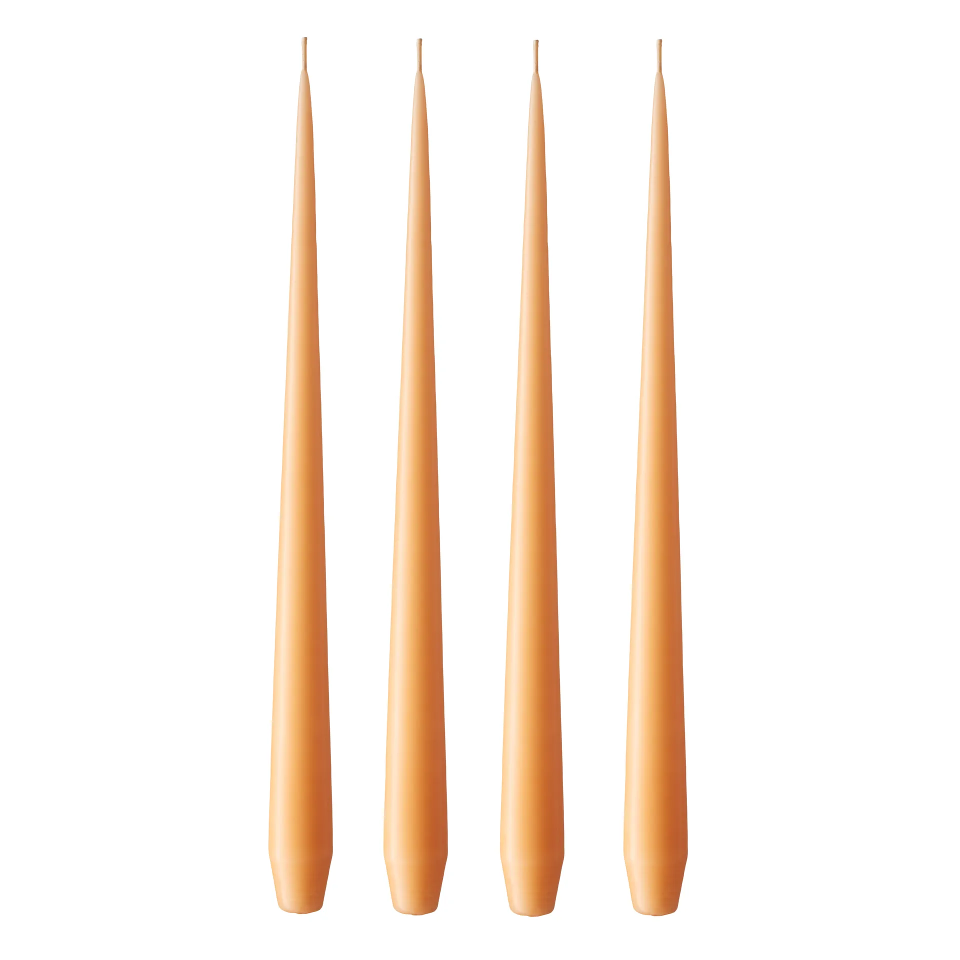 ester & erik lys 4-stk. matt, dark Melon sorbet 19/2, 32 cm ester & erik