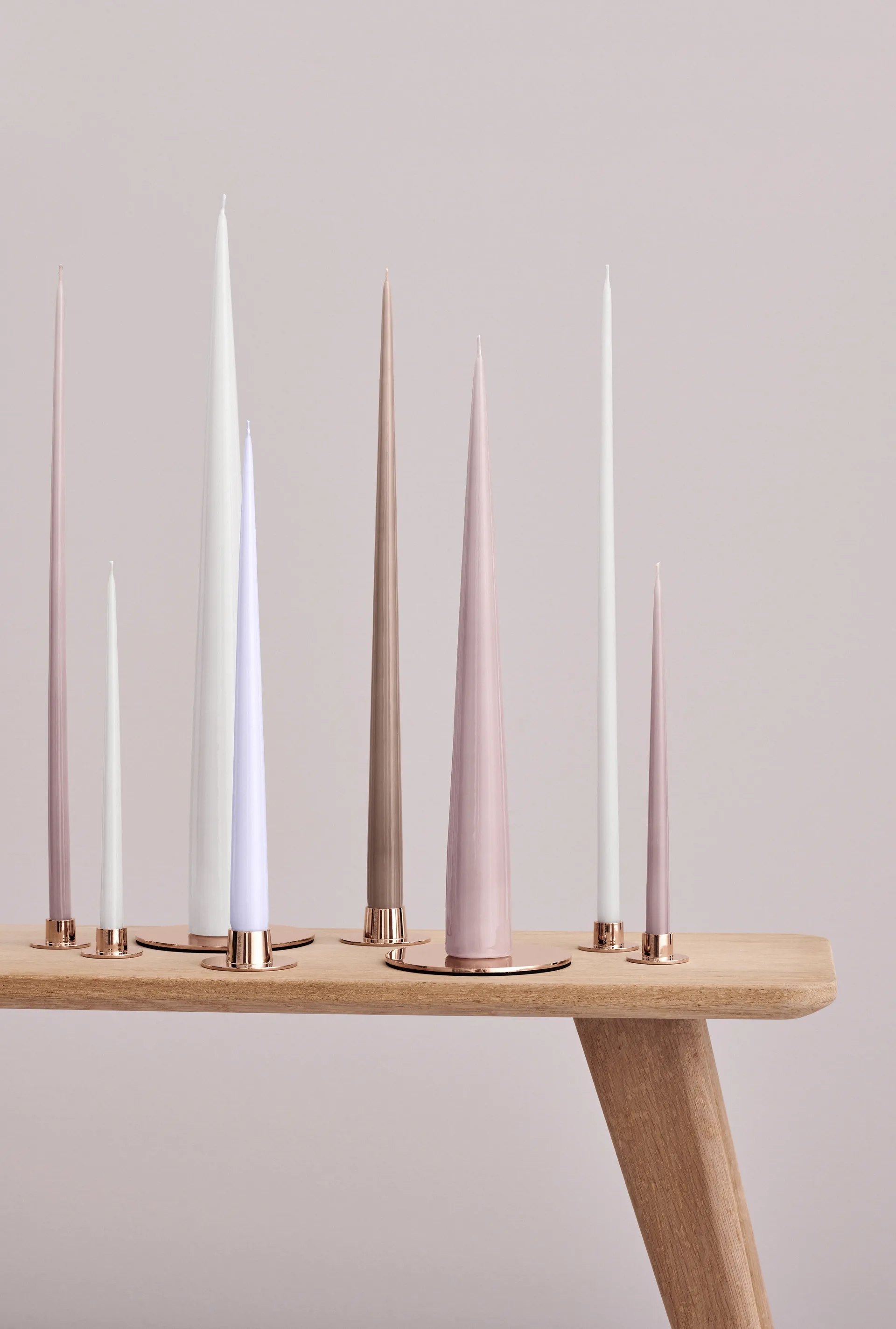 ester & erik lysestake matt 2-pakning, Roségull ester & erik