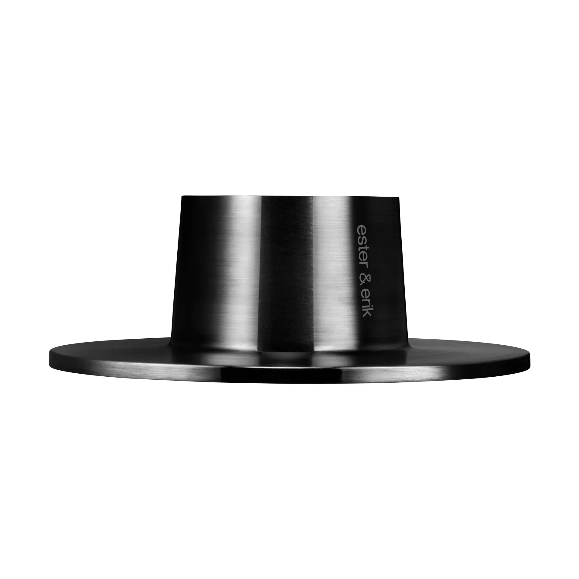 ester & erik utendørs lysestake large 32,3 cm, Black ester & erik