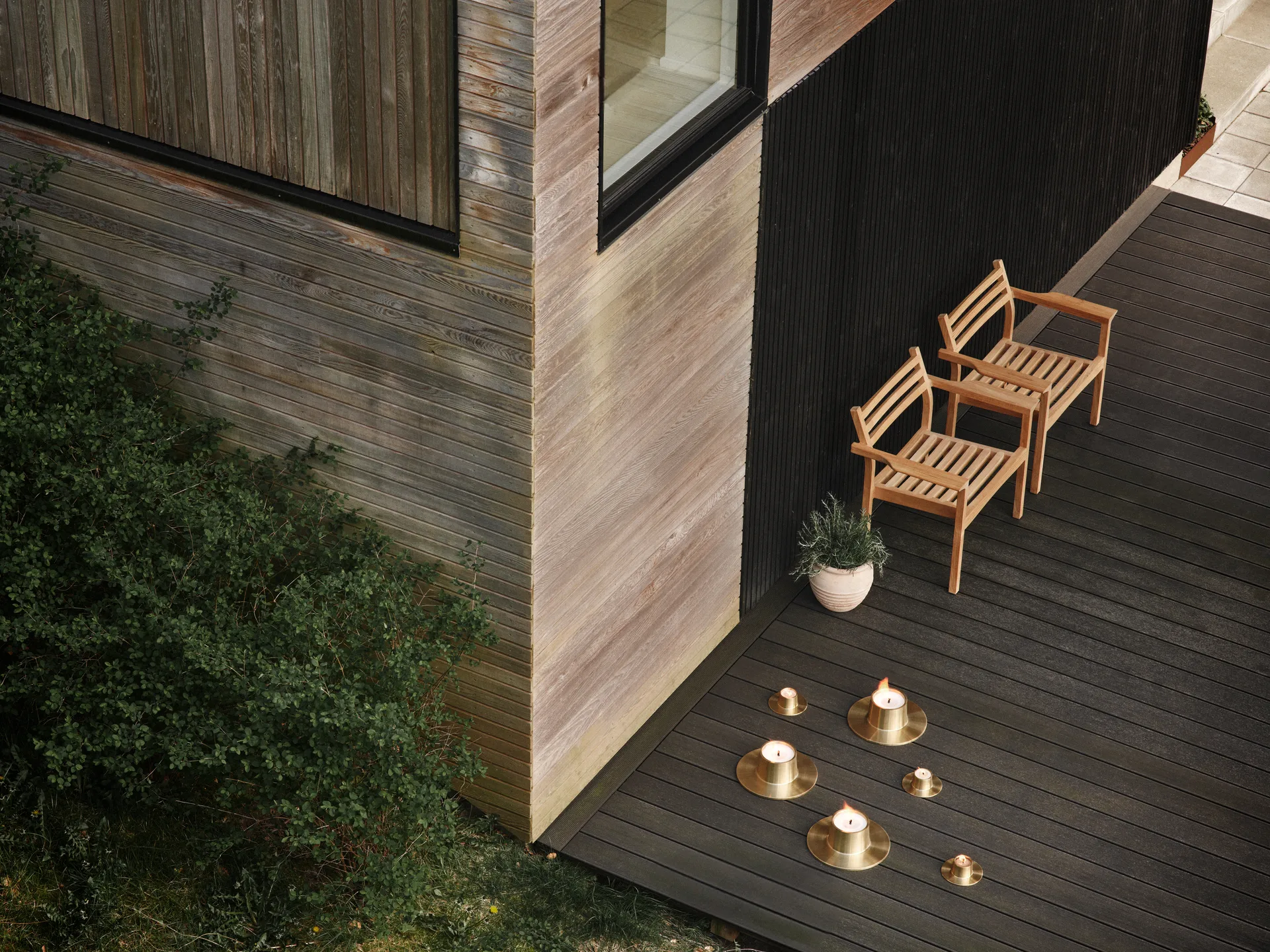 ester & erik utendørslukelykt small Ø16 cm, Gold ester & erik