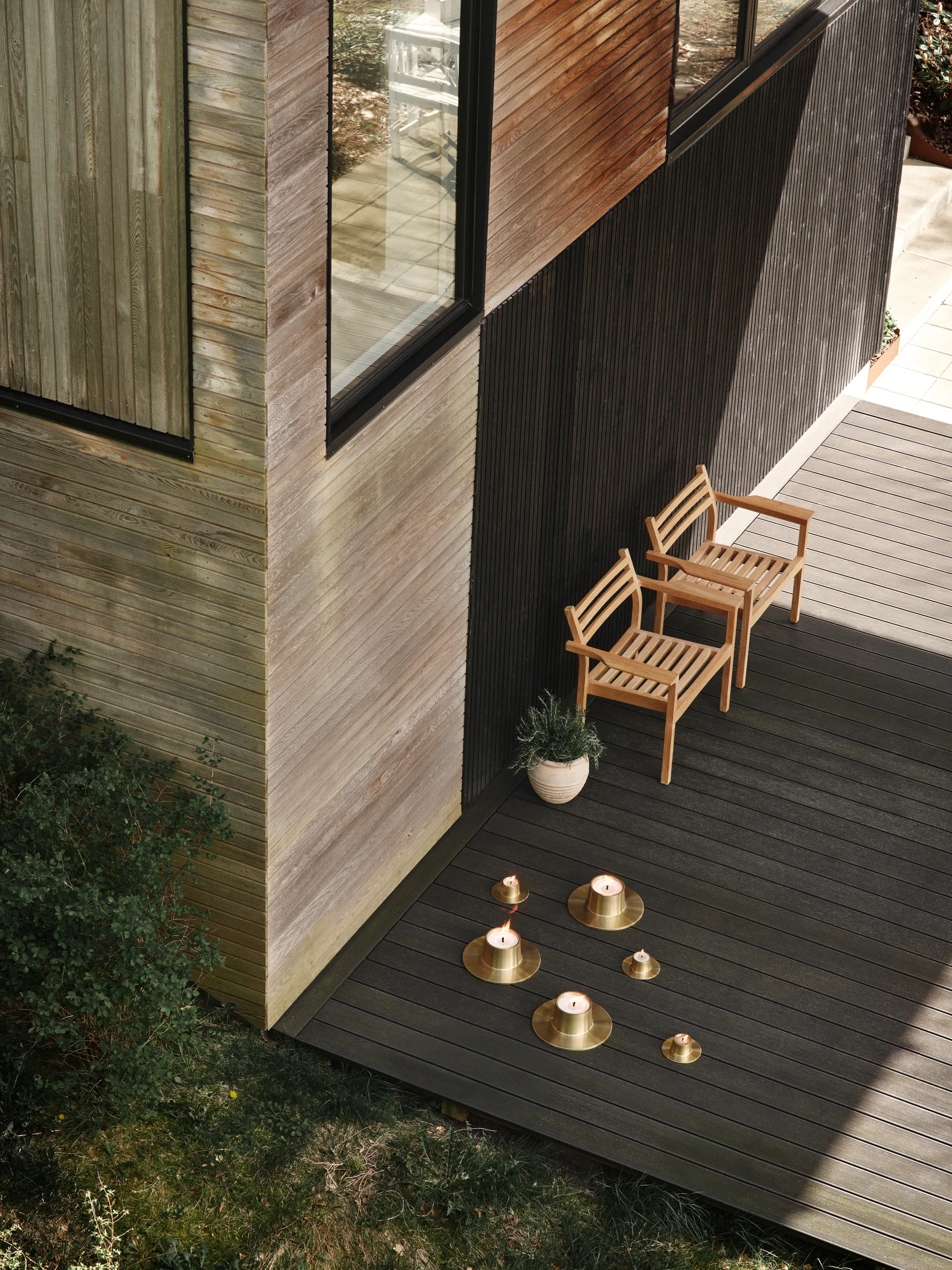 ester & erik utendørslukelykt small Ø16 cm, Gold ester & erik