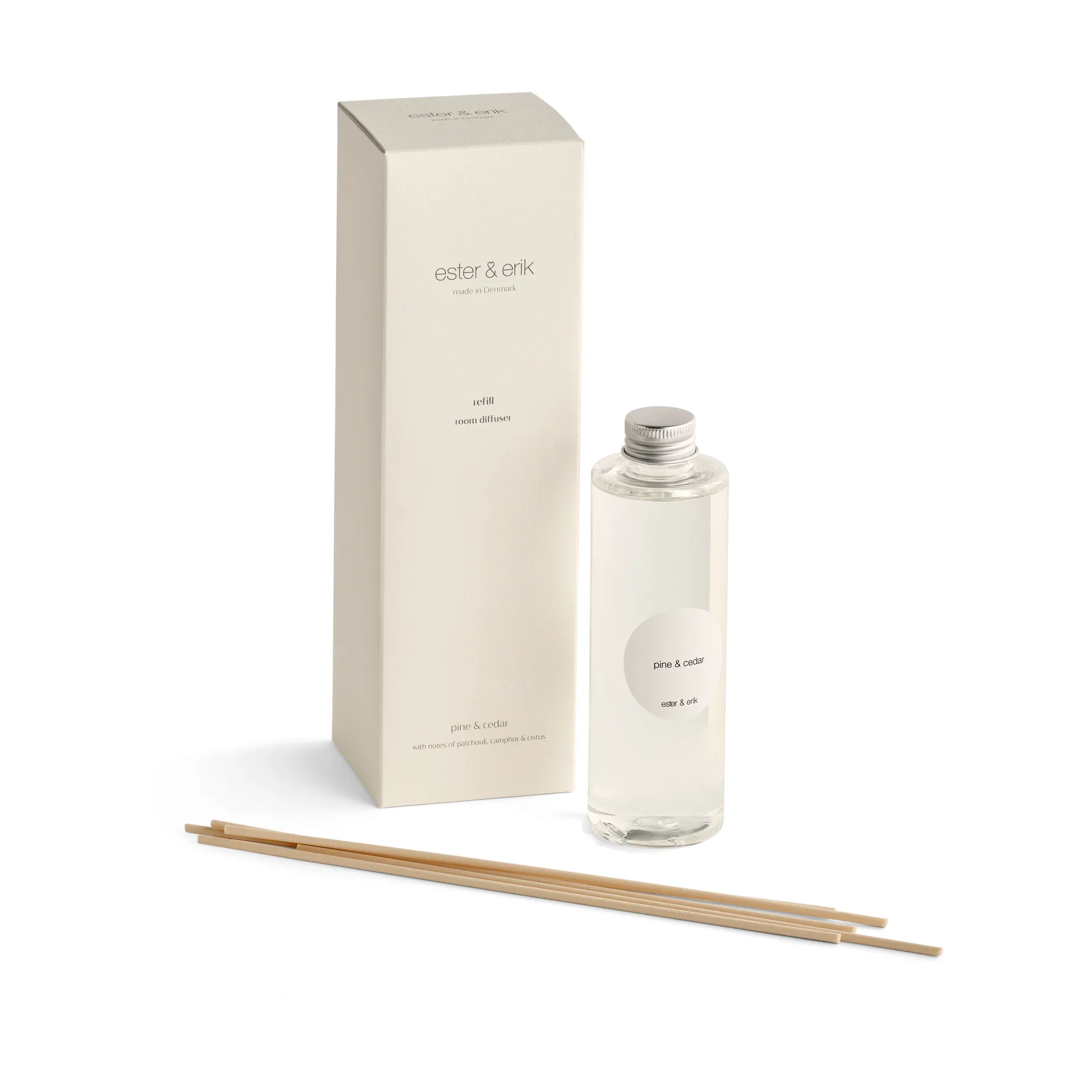 Refill ester & erik duftpinner, Pine & cedar ester & erik