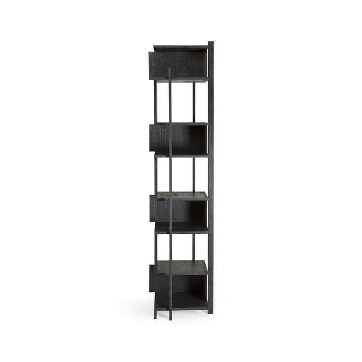 Abstract Column hylle, Svart teak 203 x 49 cm Ethnicraft