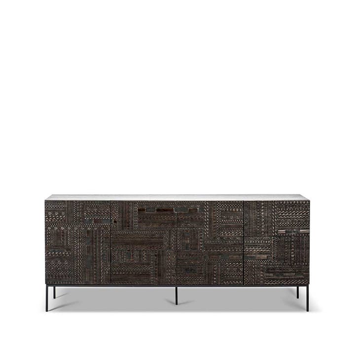 Ancestors Tabwa sidebord - Teak 4 dører - Ethnicraft