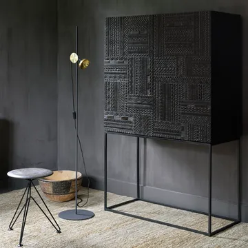 Ancestors Tabwa skap - Teak 2 dører, 2 skuffer 100 x 160 cm - Ethnicraft