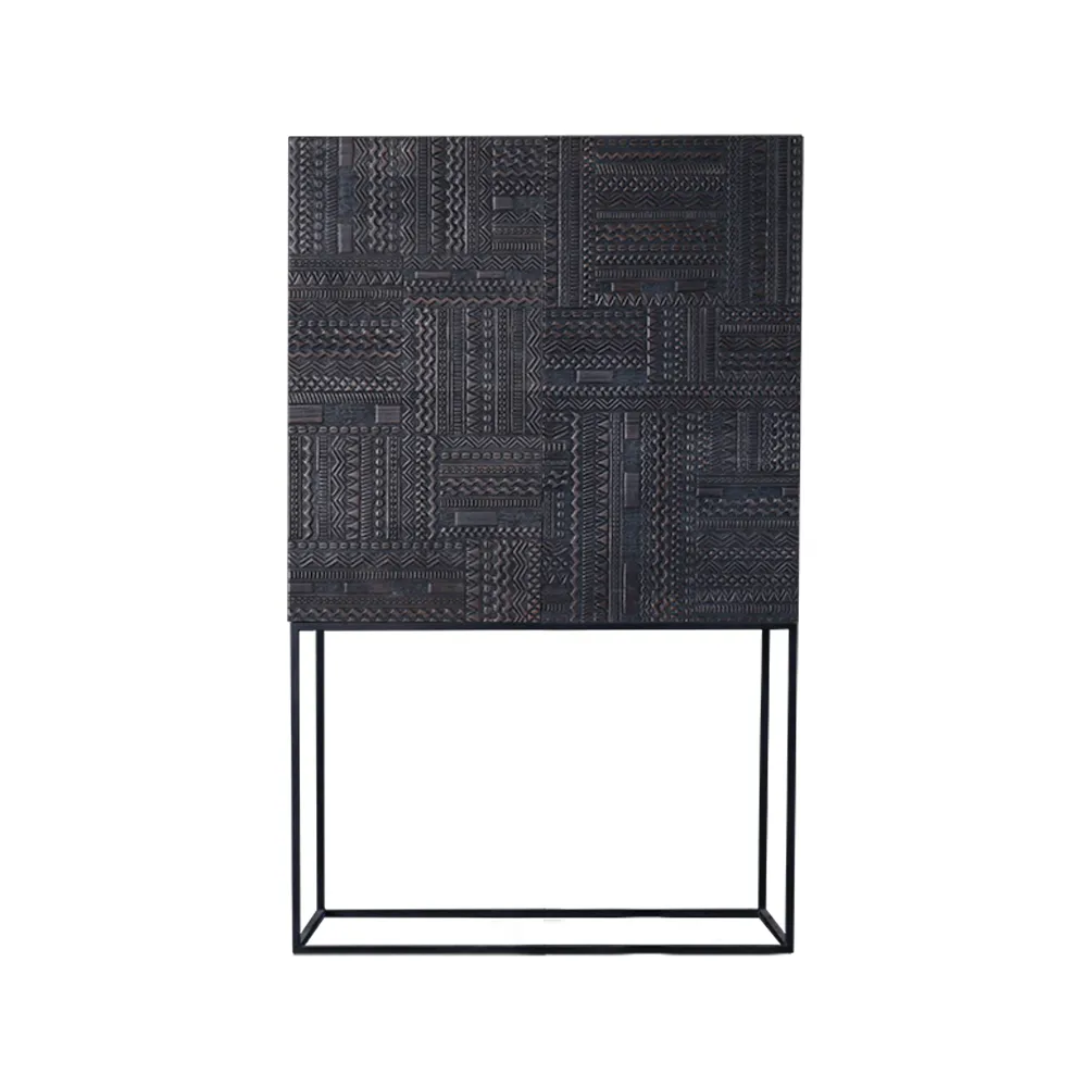 Ancestors Tabwa skap, Teak 2 dører, 2 skuffer 100 x 160 cm Ethnicraft