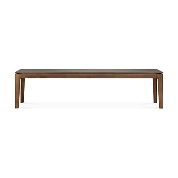 Bok benk - Mørkbeiset teak 186 cm - Ethnicraft