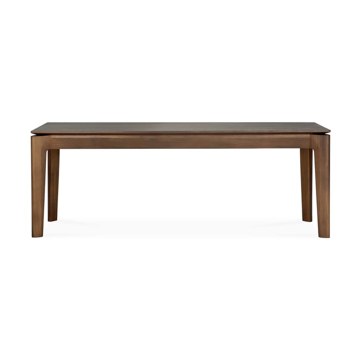 Bok benk, Mørkbetset teak 126 cm Ethnicraft