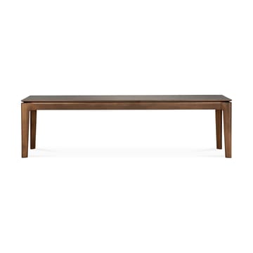 Bok benk - Mørkbetset teak 166 cm - Ethnicraft